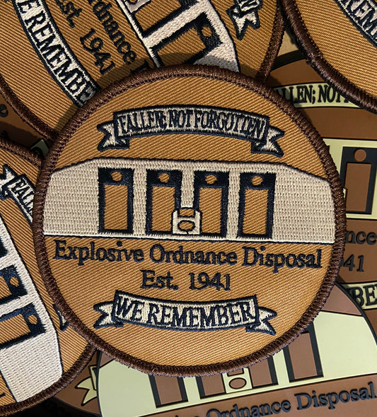 EOD Memorial Patch | Embroidered