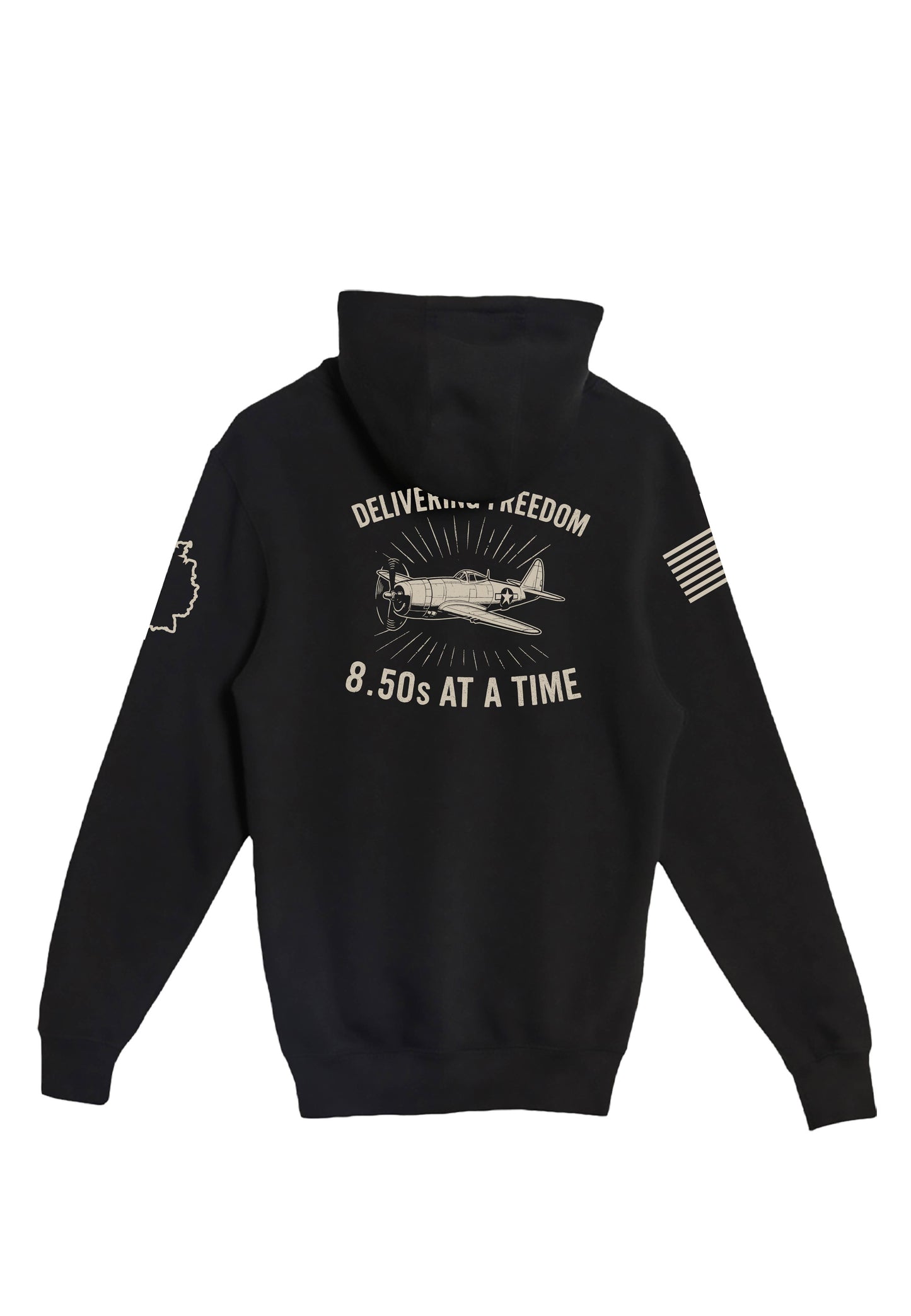 DPAA 25-11 DE RT Mission .50 Caliber T-Shirt + Hooded Sweatshirt