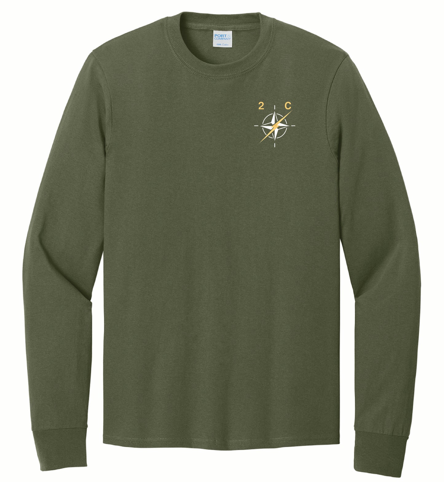 2nd NATO Signal Battalion Long Sleeve Cotton Shirt