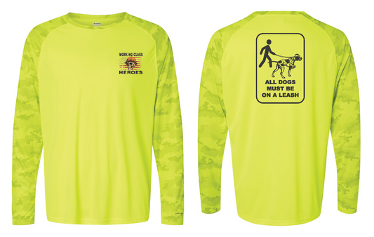 No Bird Dogging - High Visibility - Camo Long Sleeve Rash Guard UPF50+