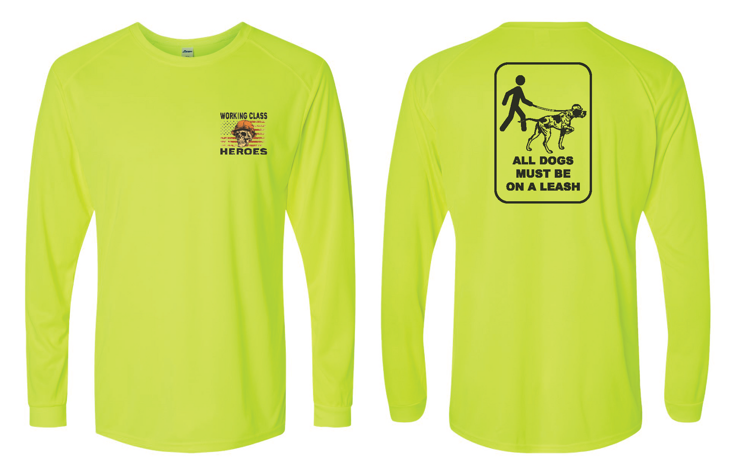 No Bird Dogging - High Visibility - Long Sleeve Rash Guard UPF50+