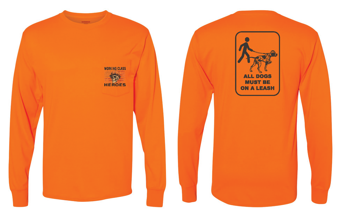 No Bird Dogging - High Visibility - Long Sleeve Tee