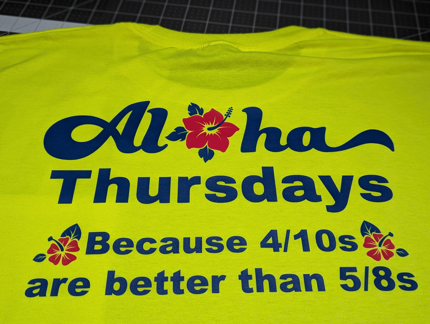 Aloha Thursday - High Visibility - Long Sleeve Tee