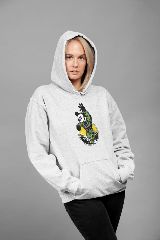 Steamboat Willie is a Bomb Tech Hoodie