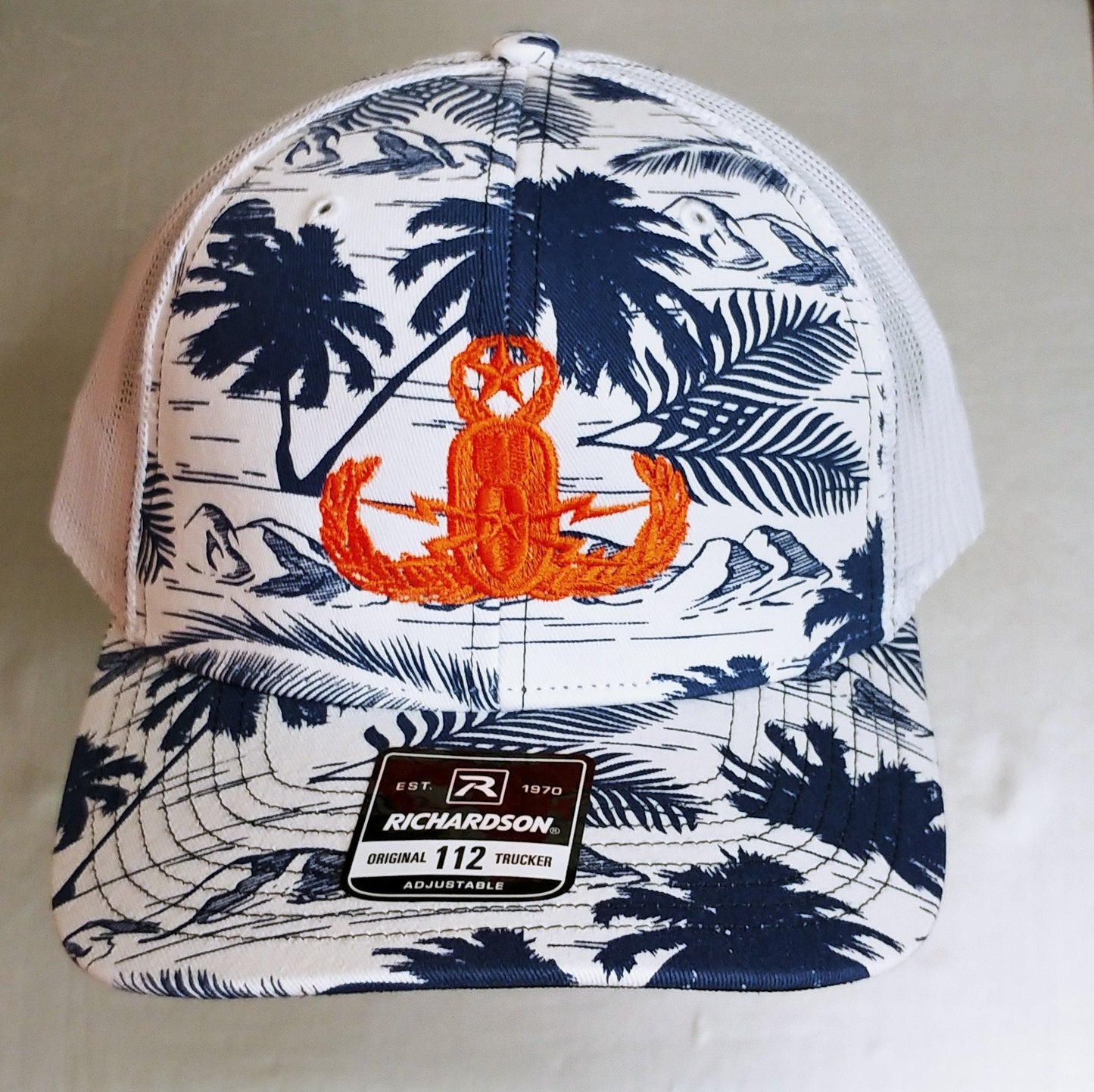 EOD Embroidered Badge Island Hat