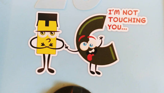 EOD "I'm not touching you" Sticker | BIP Sticker