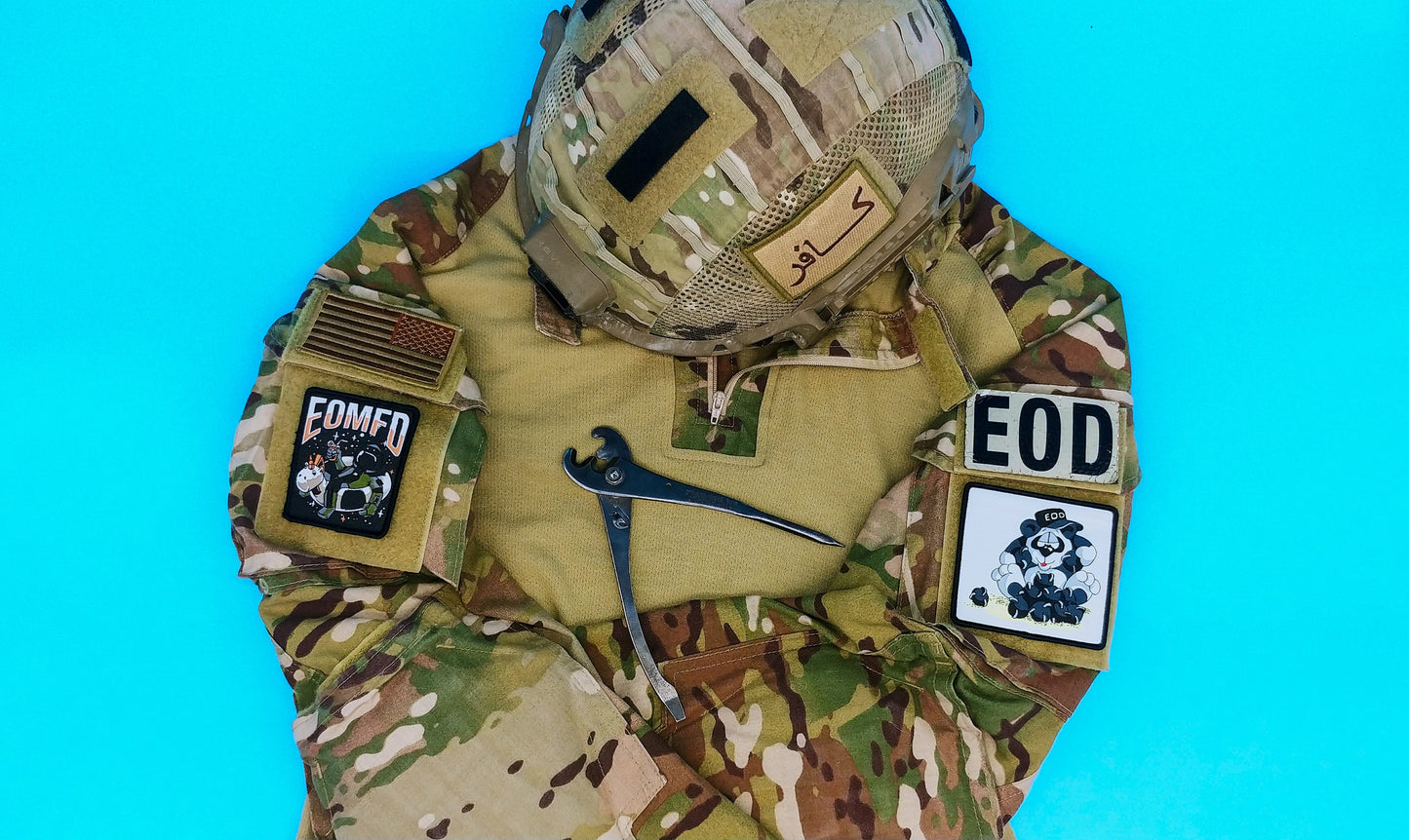 EOD Range Panda Patch | Bomb Tech Life | EOD Patch