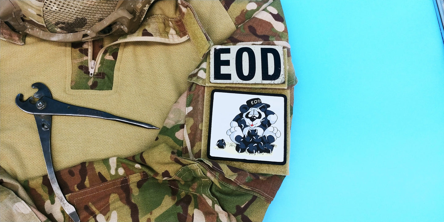 EOD Range Panda Patch | Bomb Tech Life | EOD Patch