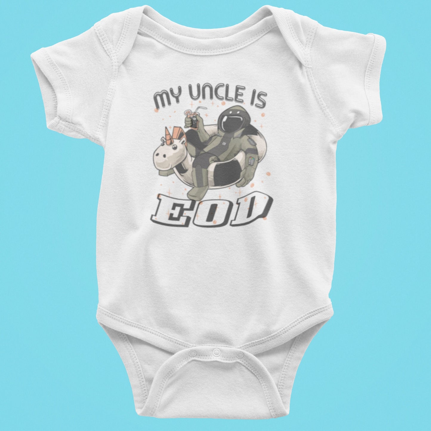 My Dad is EOD Onesie | My Mom too! | Aunt, Uncle, Grandma, Grandpa and Papa Available | Bomb Tech Baby