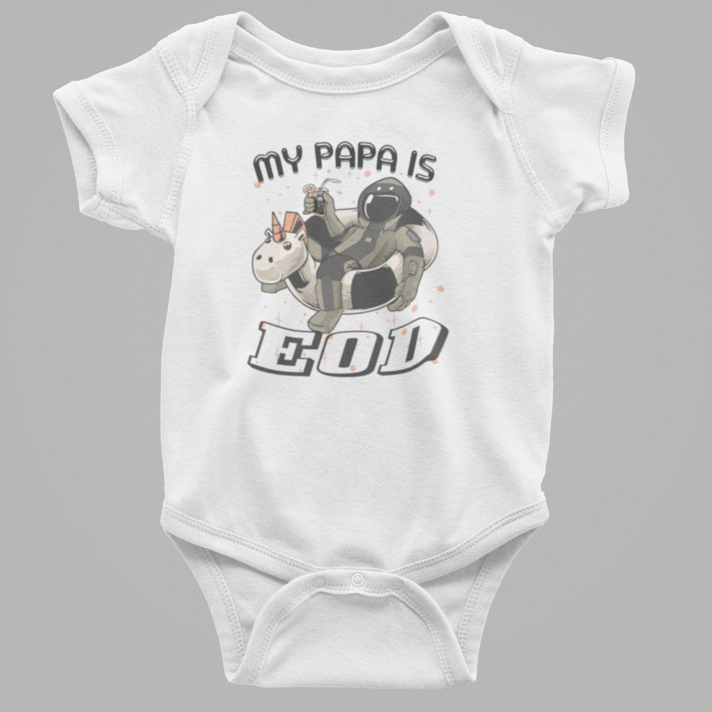 My Dad is EOD Onesie | My Mom too! | Aunt, Uncle, Grandma, Grandpa and Papa Available | Bomb Tech Baby