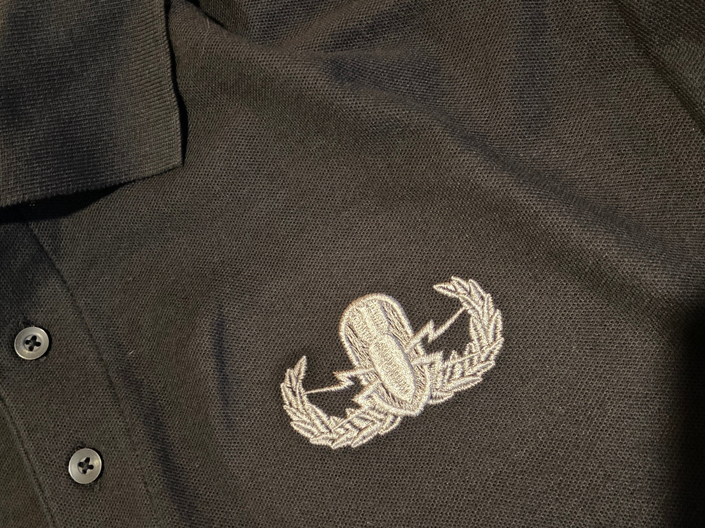 EOD Embroidered Badge Polo Shirt | Customization Available