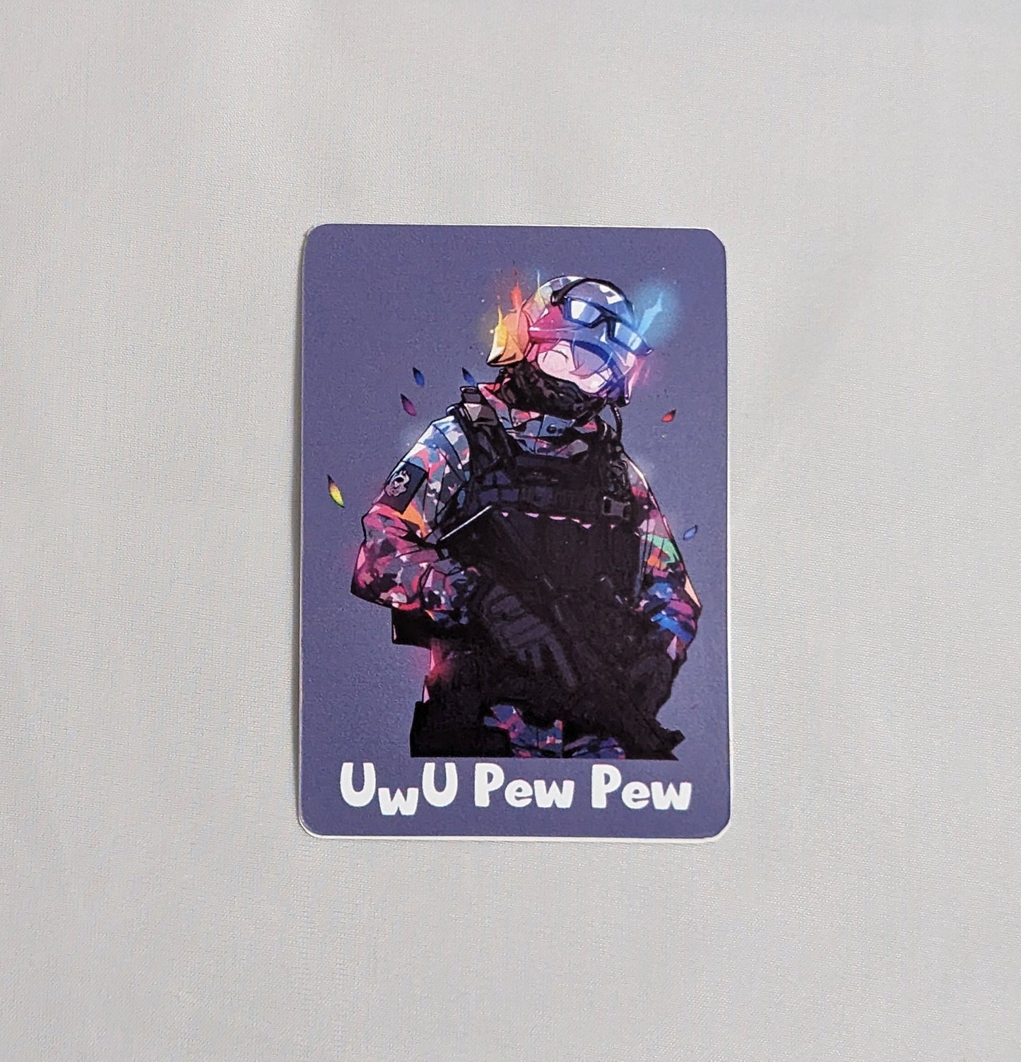 UWU Pew Pew Sticker