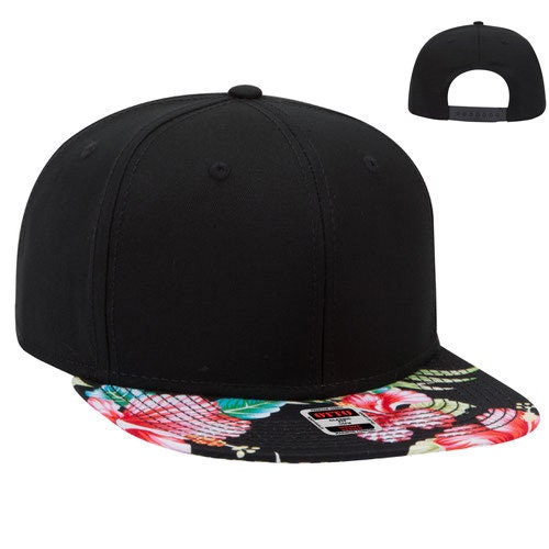 3D Puff EOD Hawaiian Flat Brim Hat