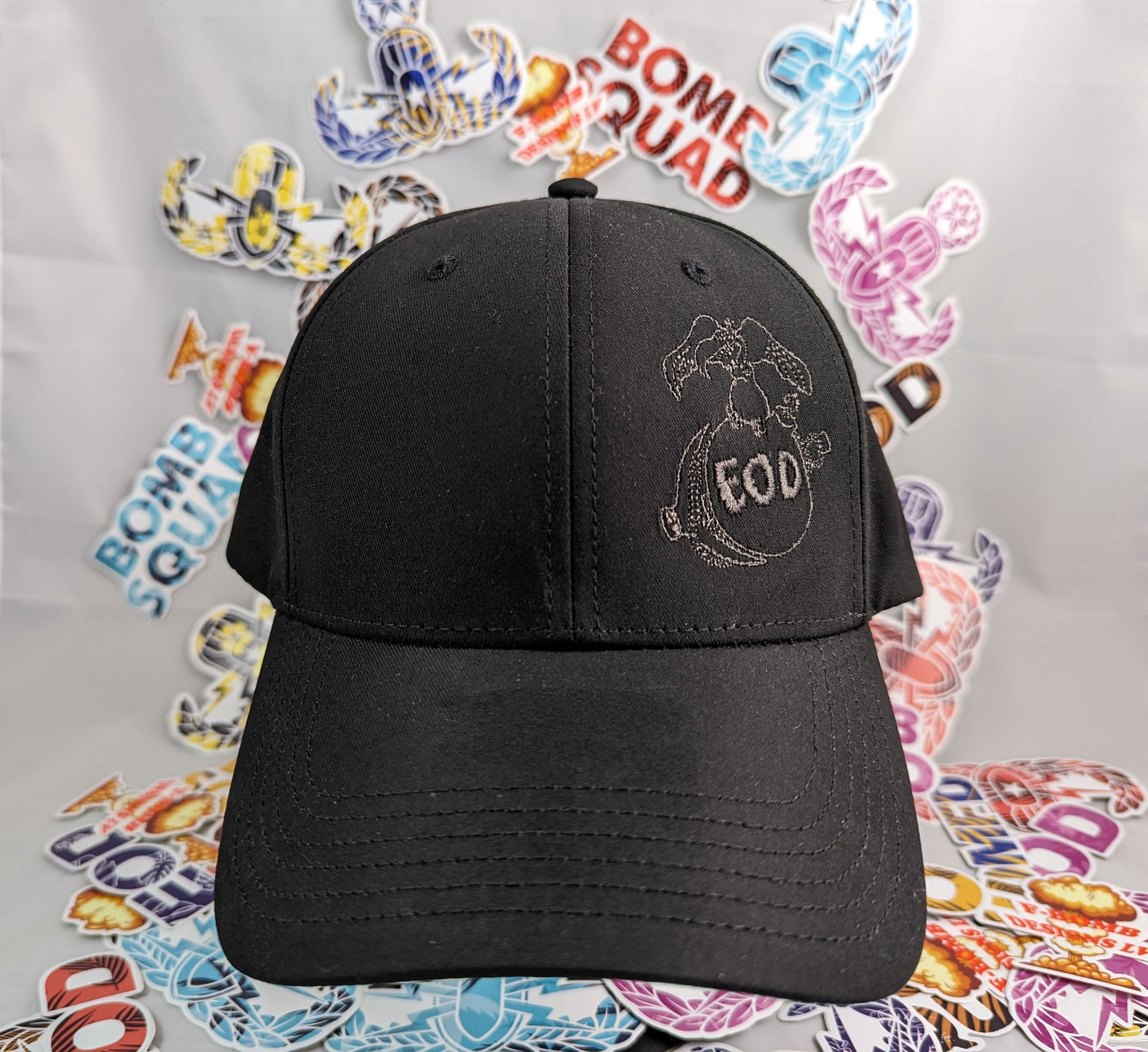 Marine Corps EOD Hat | Buzzard Bomb Pick Axe Embroidered Hat