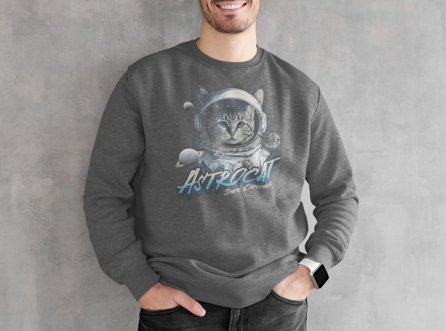 Astrocat Design | It's a Space Cat! | Hoodie, Crewneck and T-shirts