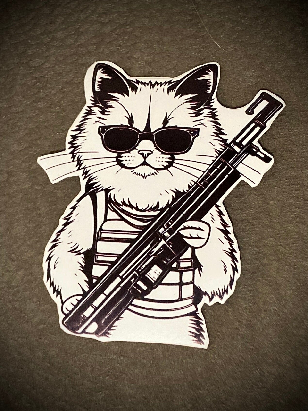 Cool Cat...Tacticool that is Sticker